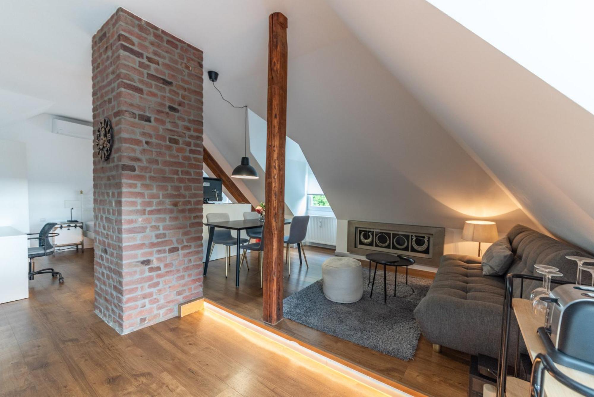 Design-Loft Und Apartments 鲁尔河畔米尔海姆 客房 照片